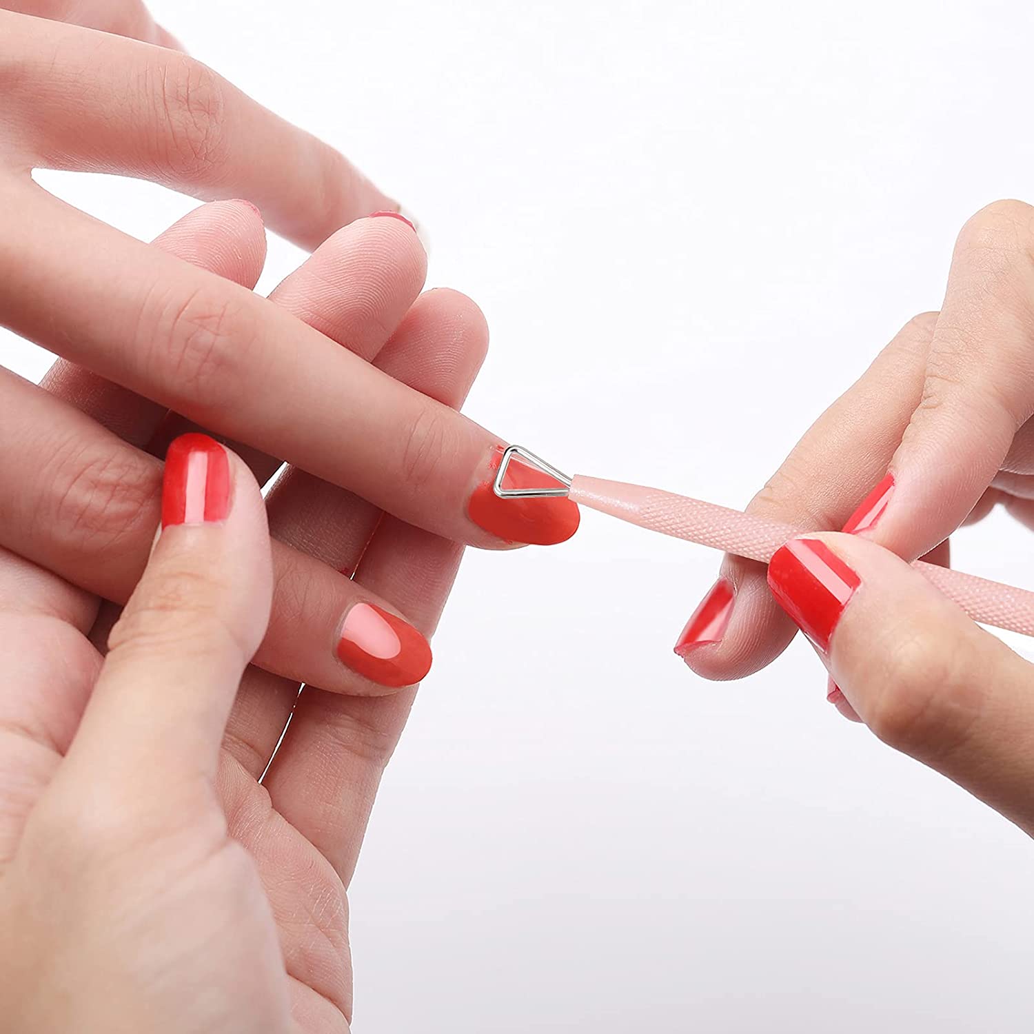 Cuticle Trimmer with Cuticle Pusher -YINYIN Cuticle Remover Cuticle Nippers Professional Stainless Steel Cuticle Pusher and Cutter Clippers Durable Pedicure Manicure Tools for Fingernails and Toenails - Image 4